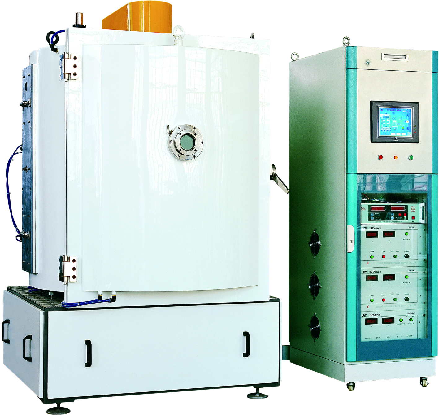 Maintenance and repair of vacuum coating equipment